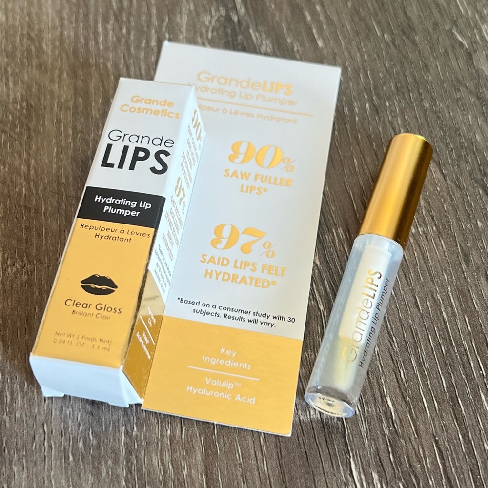 3* Grande Cosmetics Hydrating Lip Plumper Gloss 1.1ml
